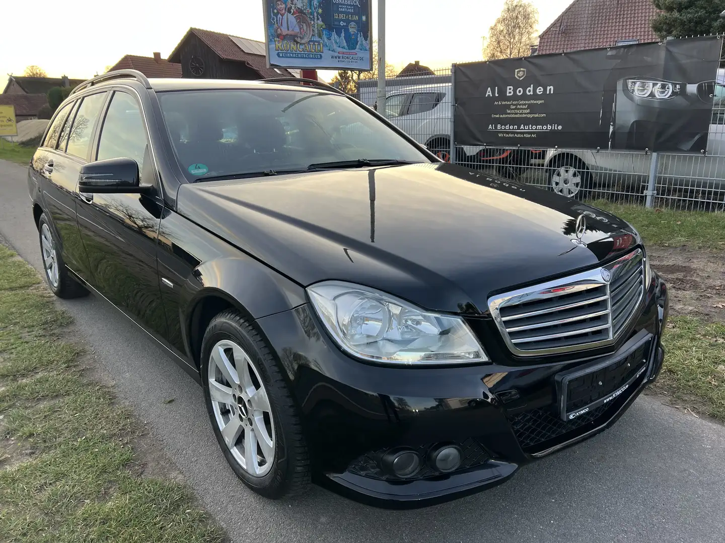 Mercedes-Benz C 180 C 180 T CDI BlueEfficiency Kimatronik Navi AHK Schwarz - 1