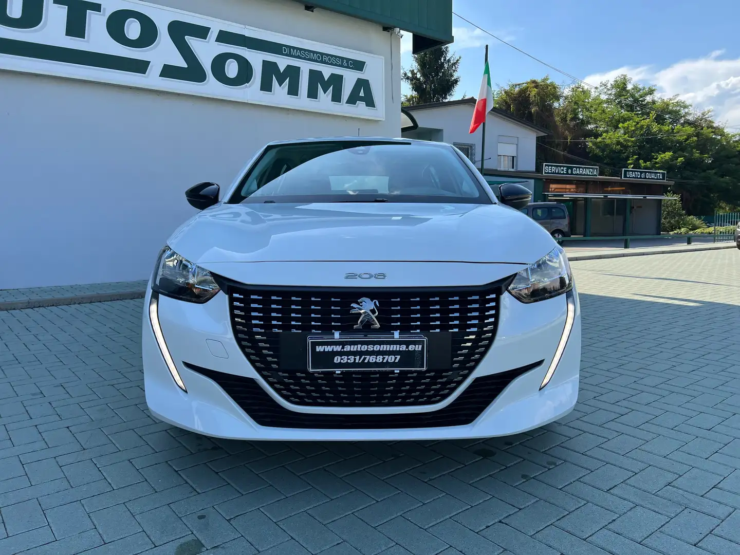 Peugeot 208 1.2 puretech Active  OK x NEOPATENTATI - PERFETTA! Bianco - 2