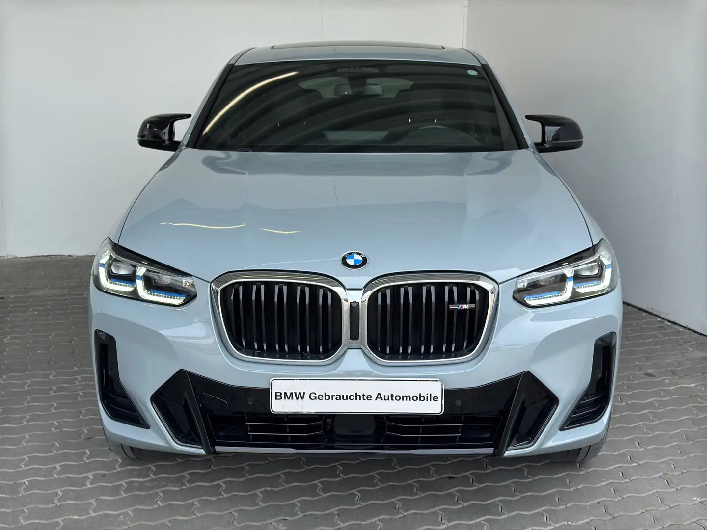 BMW X4 M 40dA M Paket LiveCock.Laserl.HUD.GSD.ParkAss Grau - 1