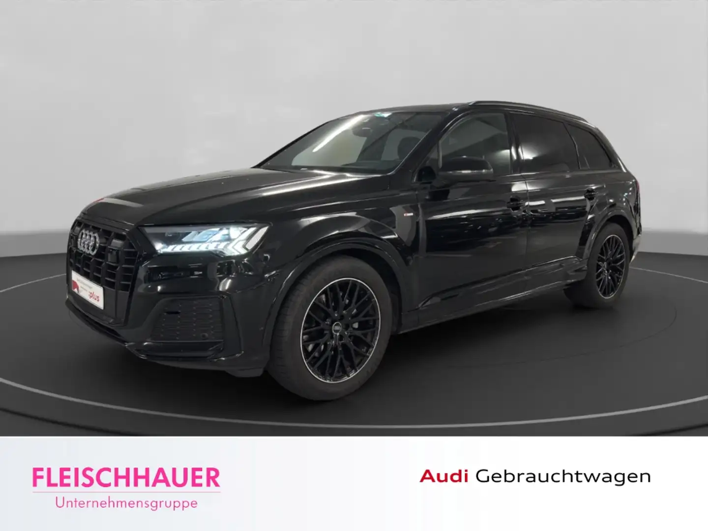 Audi Q7 50 TDI qu. S line Matrix+Navi+AHK+20''+360°+Memory Schwarz - 1
