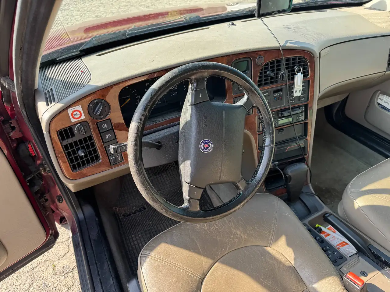 Saab 9000 2.3 Turbo Automatik Aero el. Sitze, Sitzheizung Tüv 9/26 Panorama Scheckheft Leder, foto 12