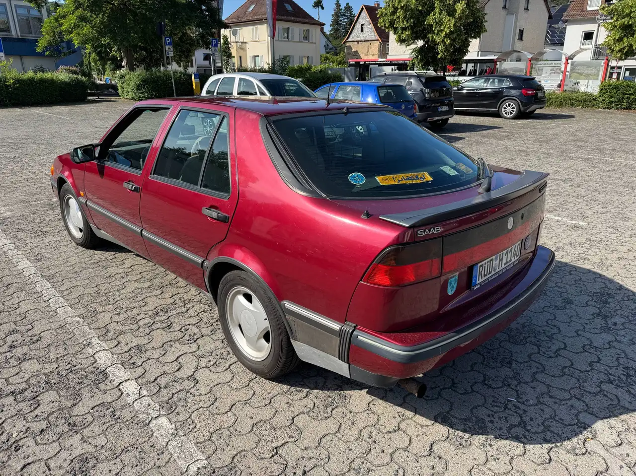 Saab 9000 2.3 Turbo Automatik Aero el. Sitze, Sitzheizung Tüv 9/26 Panorama Scheckheft Leder, foto 4