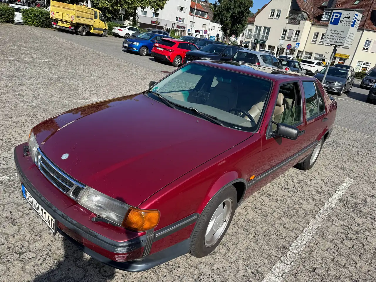 Saab 9000 2.3 Turbo Automatik Aero el. Sitze, Sitzheizung Tüv 9/26 Panorama Scheckheft Leder, foto 8