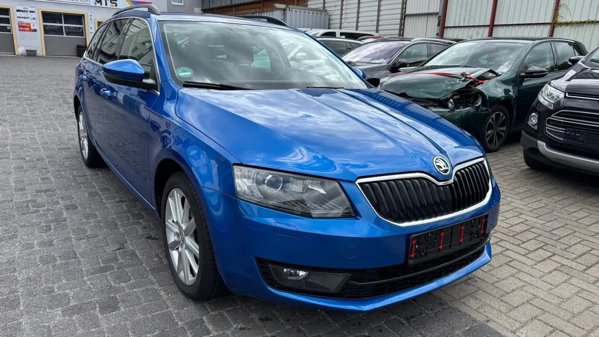 Skoda Octavia Combi Style:2.0TDI*Klimaautomatik*Navi Blau - 1
