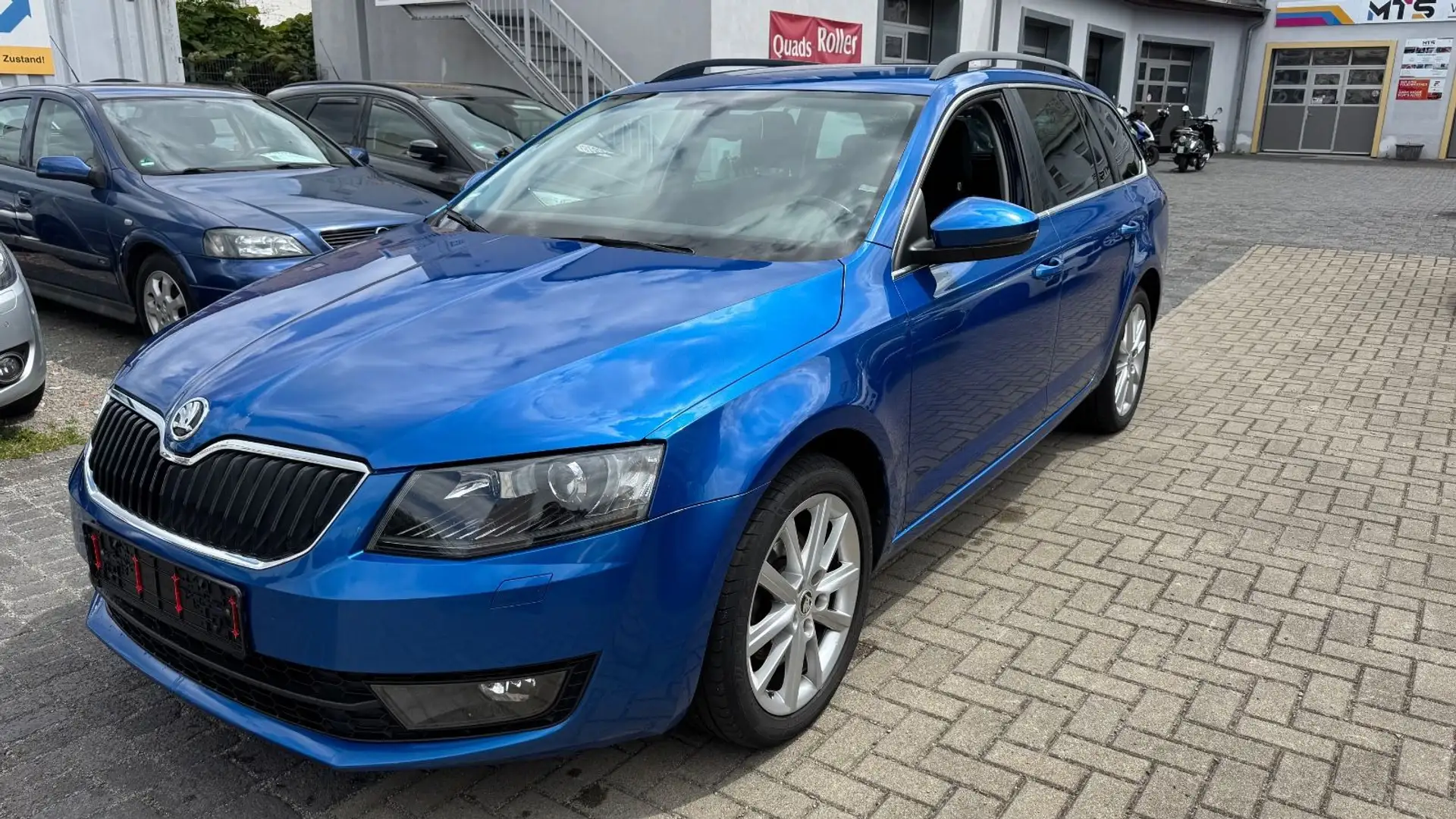 Skoda Octavia Combi Style:2.0TDI*Klimaautomatik*Navi Blau - 2