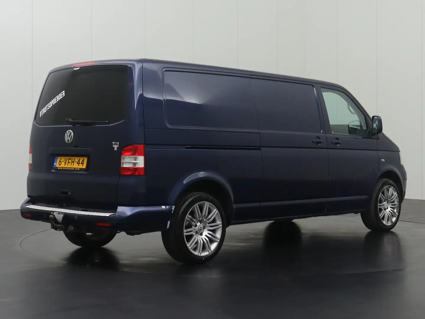 Volkswagen T5 Transporter 2.5TDI 130PK Lang | APK 1-2026 | Trekhaak | Airco Blauw - 2