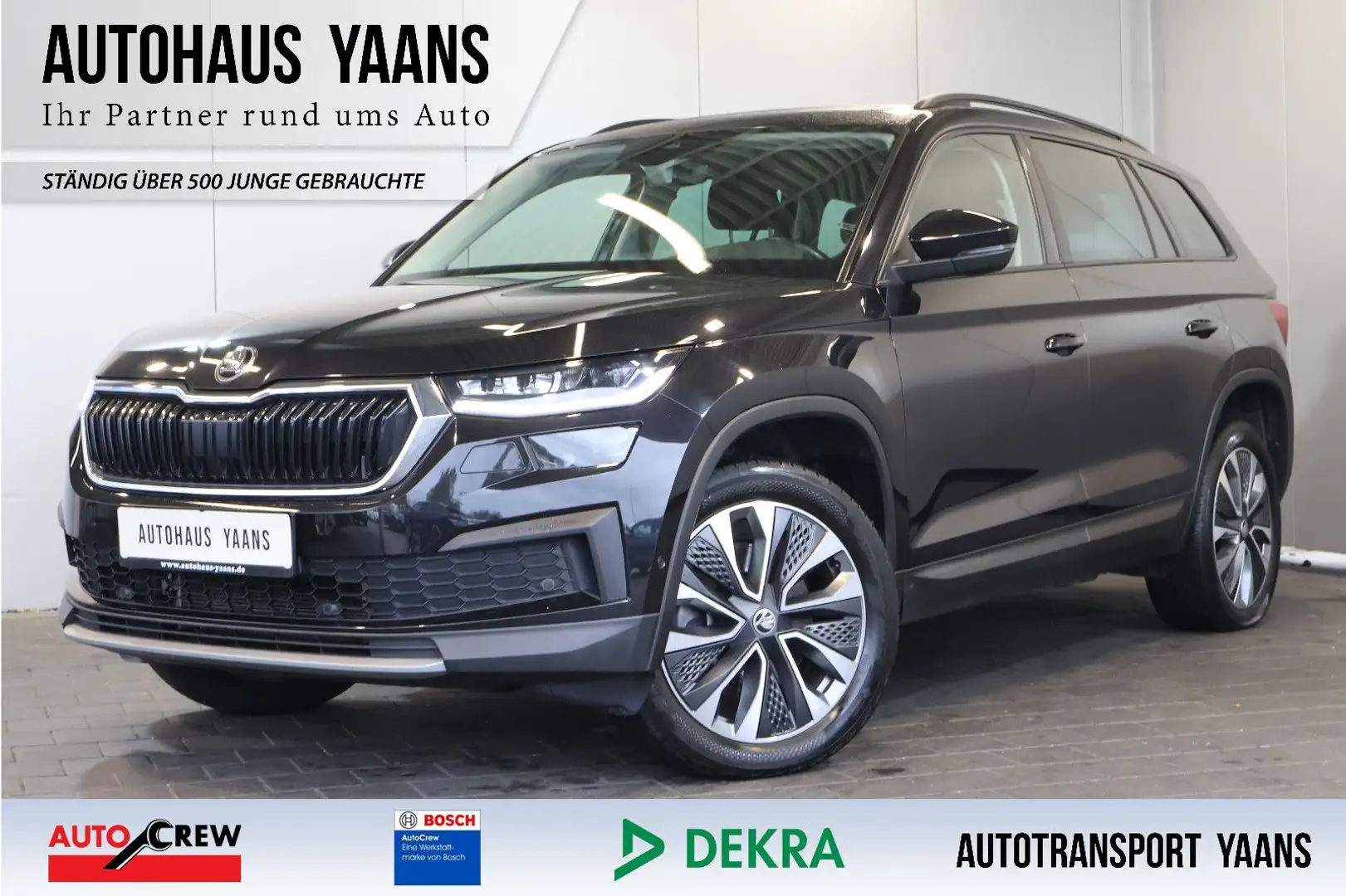 Skoda Kodiaq Tour 2.0 TDI 4x4 AID+ACC+KEY+KAM+LED+AHK Noir - 1