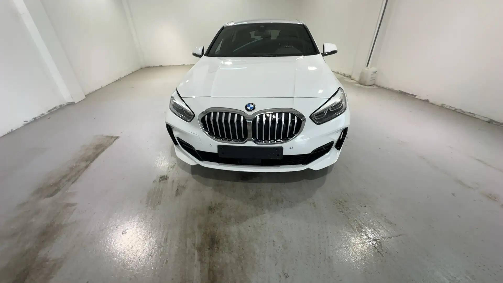 BMW 118 118d Msport auto Bianco - 1