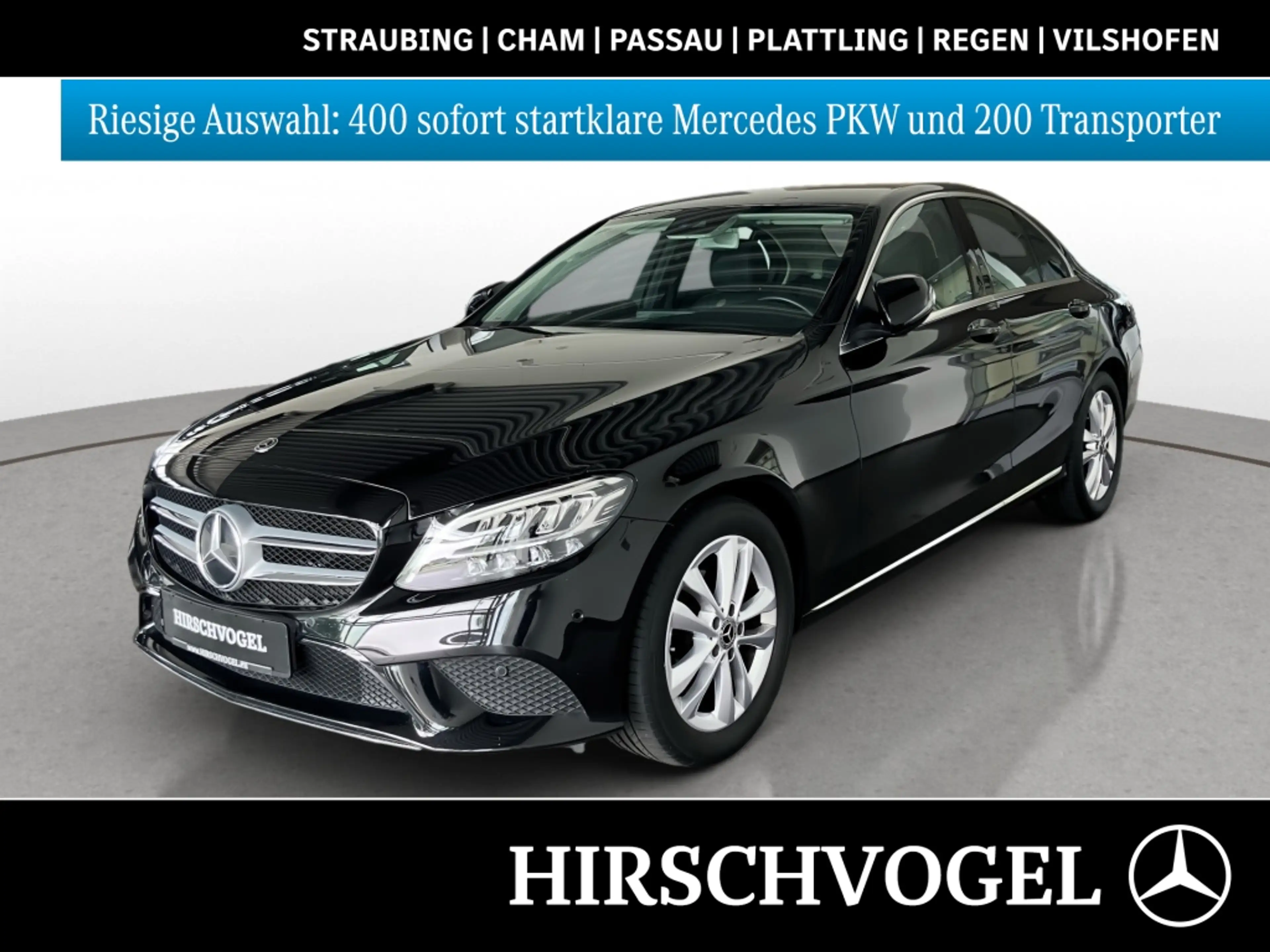 Mercedes-Benz C 180 AVANTGARDE+AHK+Navi+LED+Kam+PDC+Spiegel-P.