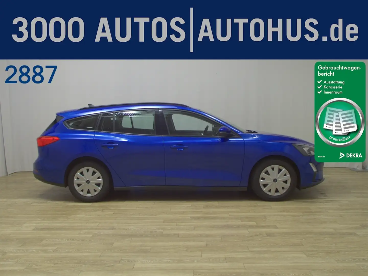 Ford Focus Turnier 1.5 EB Trend LED PDC SHZ Blauw - 1