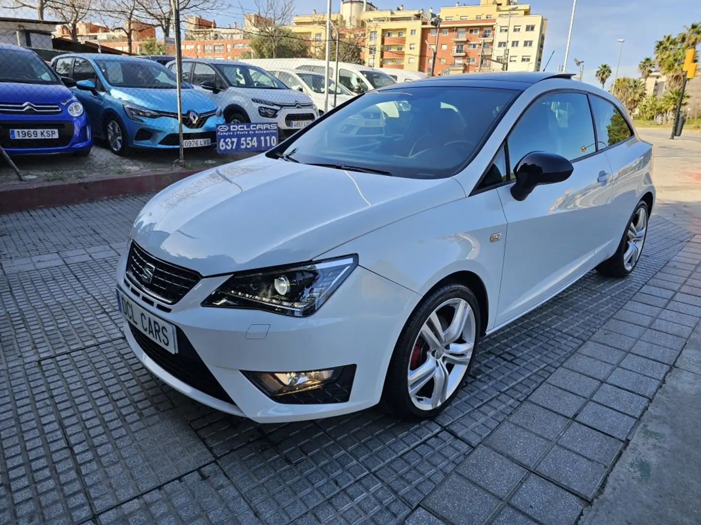 SEAT Ibiza SC 1.4 TSI Cupra DSG Blanc - 1