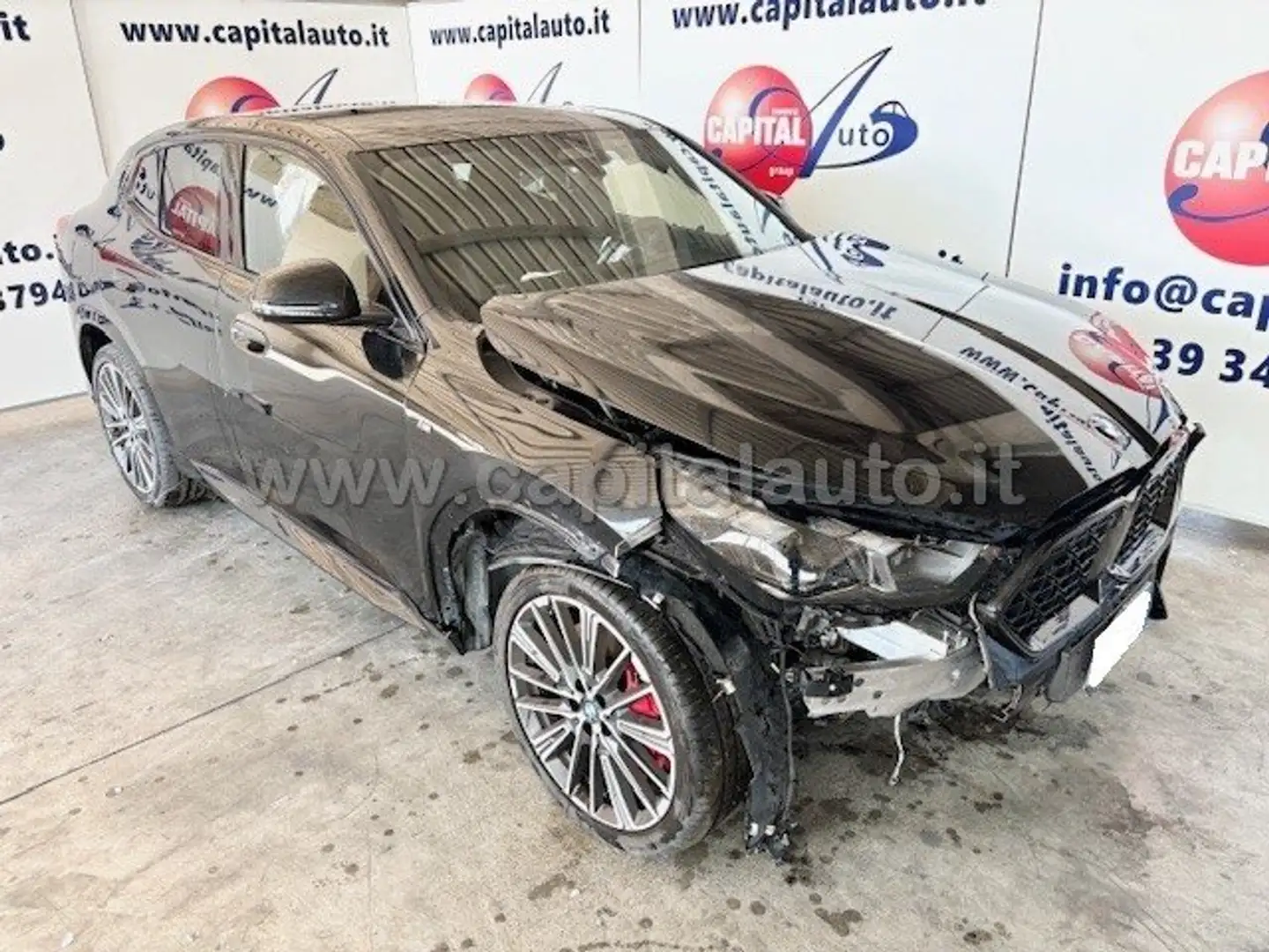 BMW X2 xdrive 20d MSport Pro auto NETTO 21800 Nero - 2
