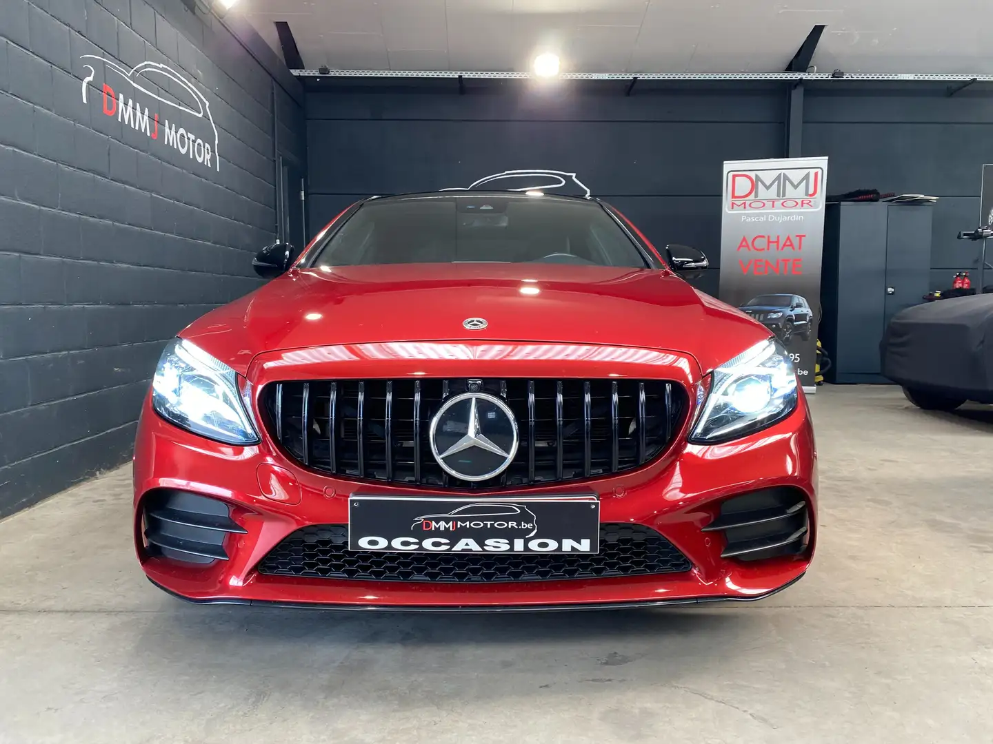 Mercedes-Benz C 180 Coupe C 180 AMG Line Rouge - 2