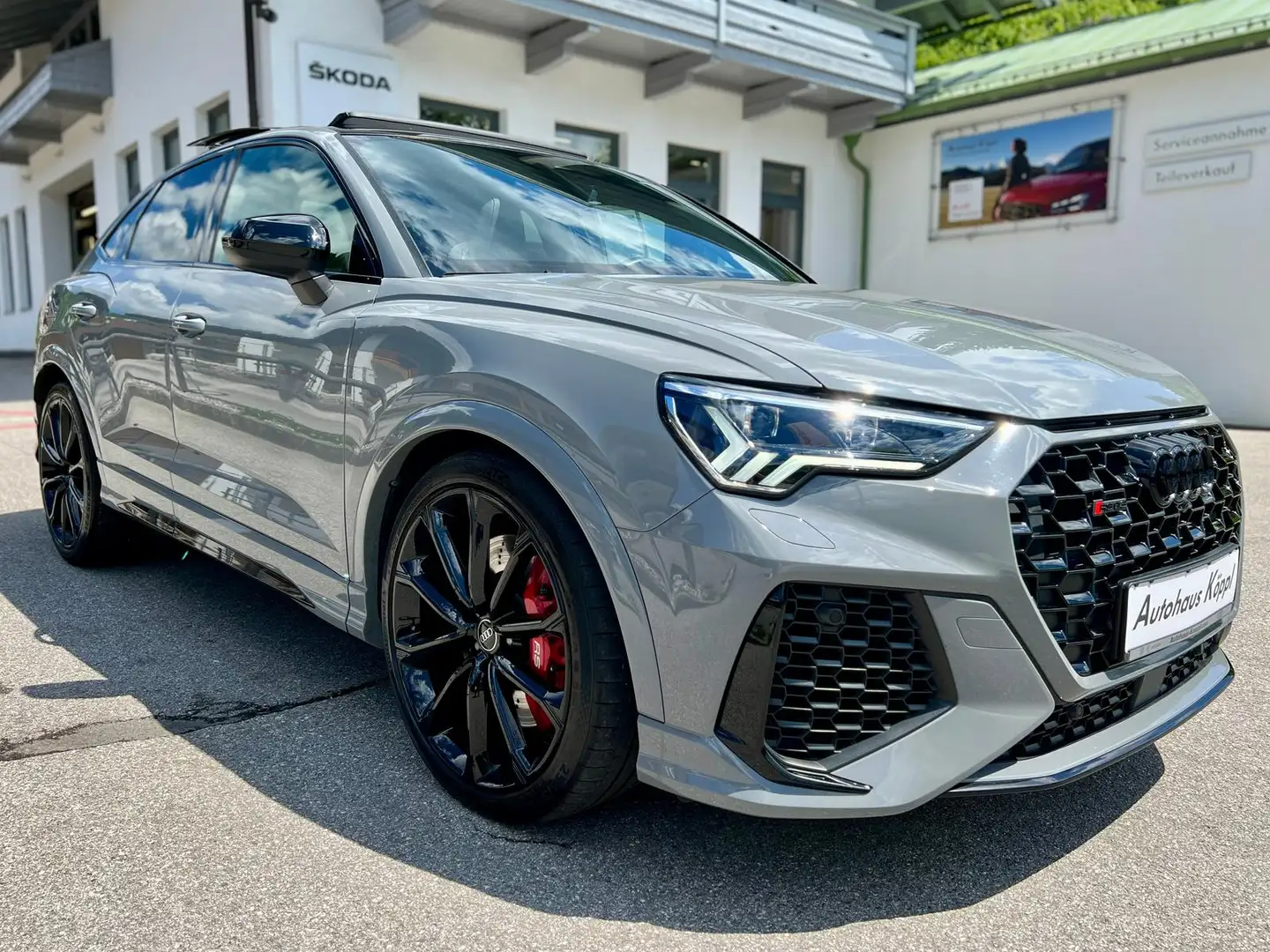 Audi RS Q3 RSQ3 Sportback 2.5 TFSI Quattro Pano Matrix AHK Grigio - 2