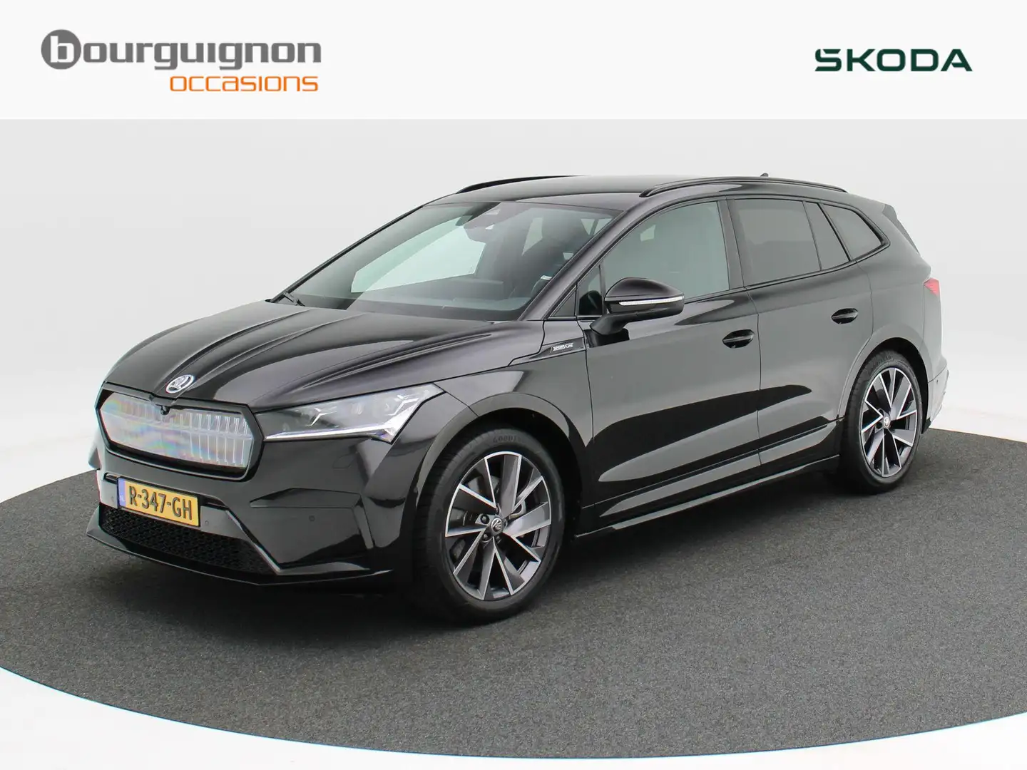 Skoda Enyaq iV 80 204 Pk Automaat Sportline | Full LED | Adapt Zwart - 1
