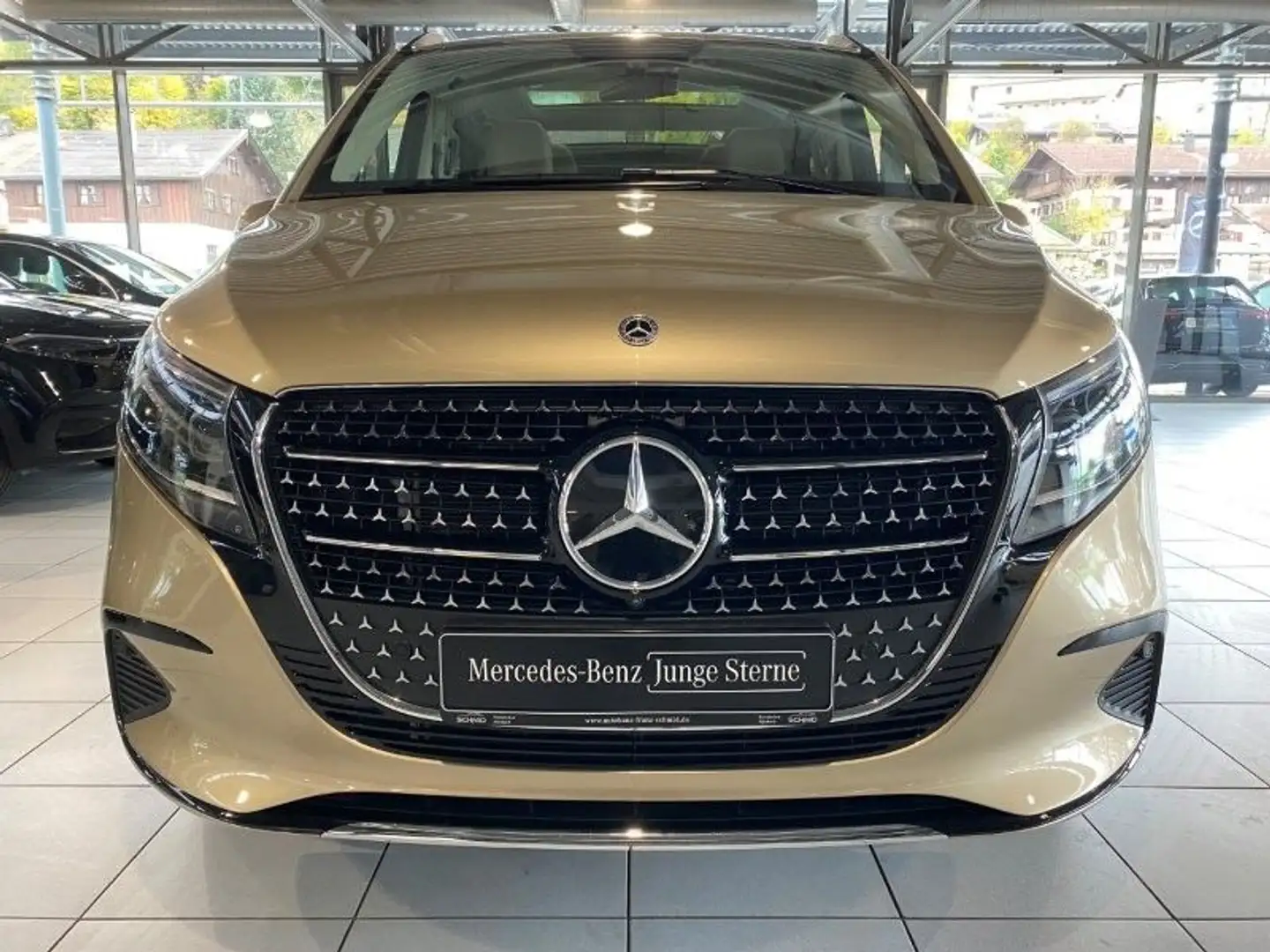 Mercedes-Benz V 300 d 4MATIC AVA L Leder BEIGE Sitzluft STHZG Gold - 2