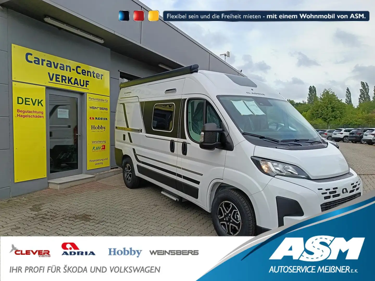 Adria Twin ALL-IN 540 SP*AUTOMATIK*SAFETY*STYLE*SOFORT Wit - 1