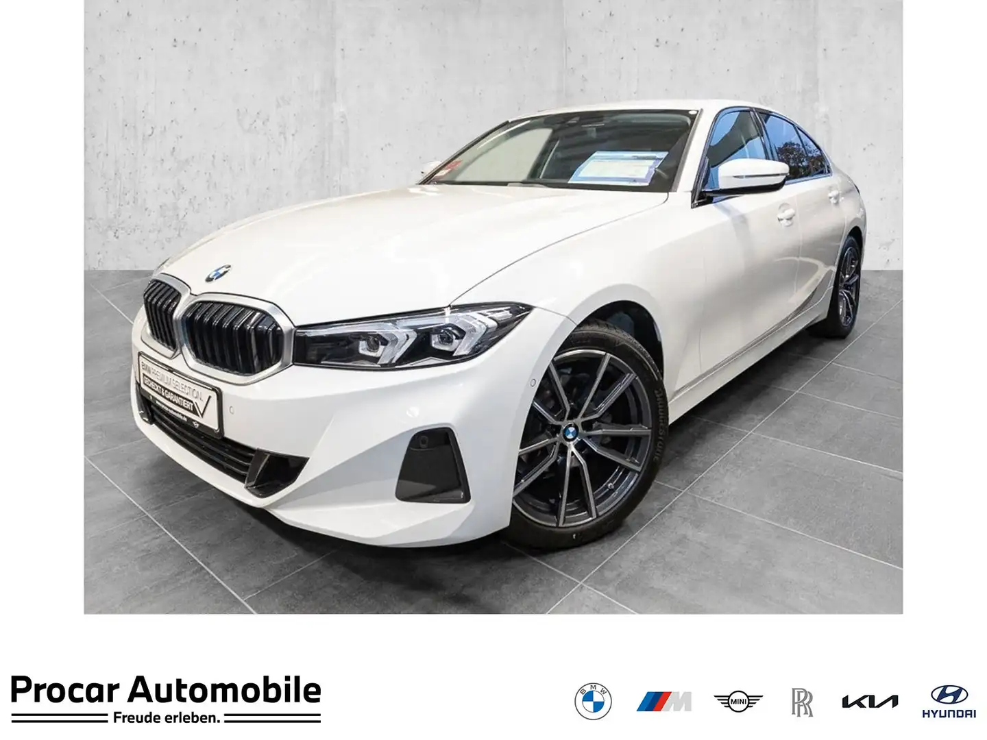 BMW 318 i HiFi DAB LED Tempomat Parkassistent Shz Weiß - 1