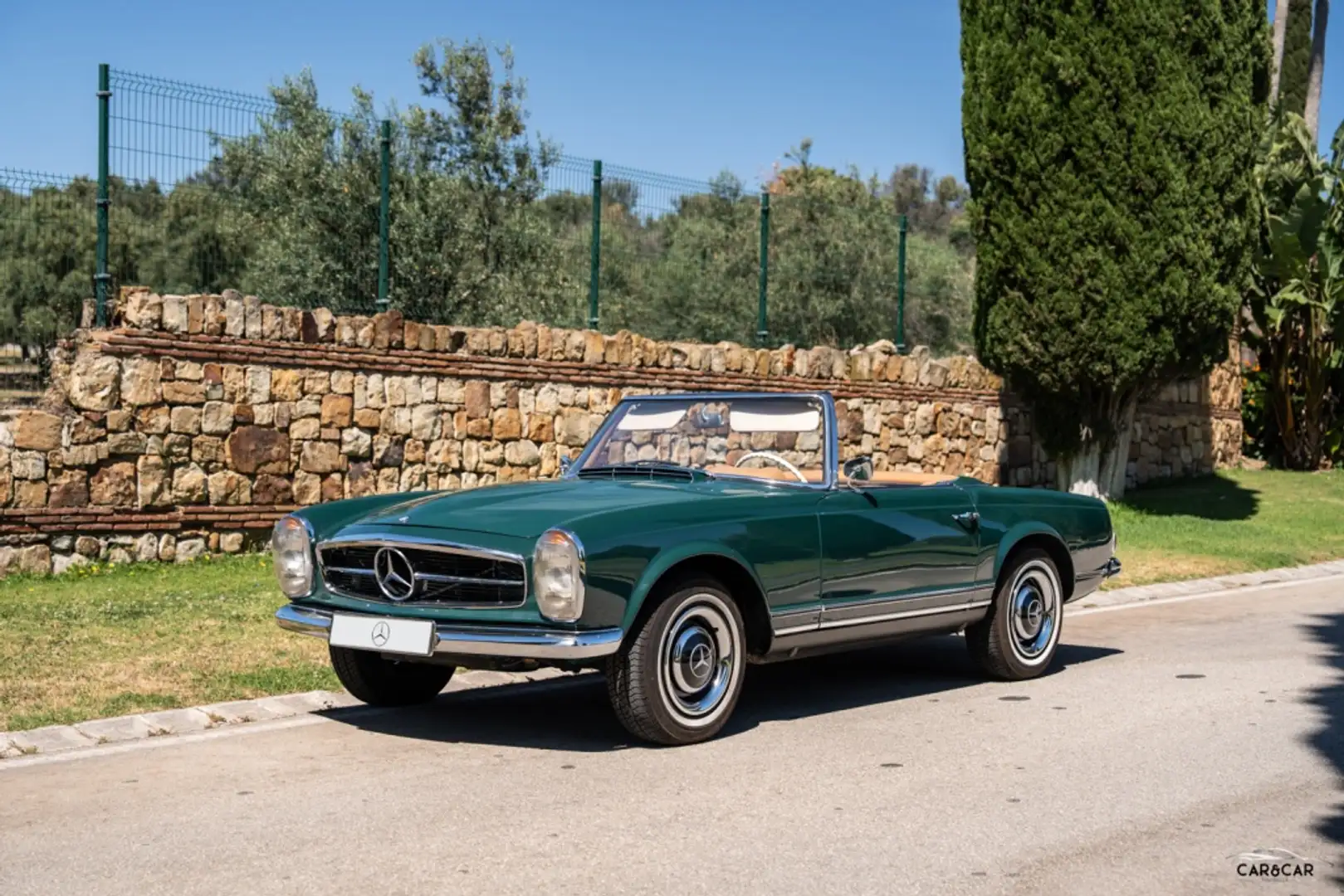 Mercedes-Benz SL 230 (113) Groen - 1