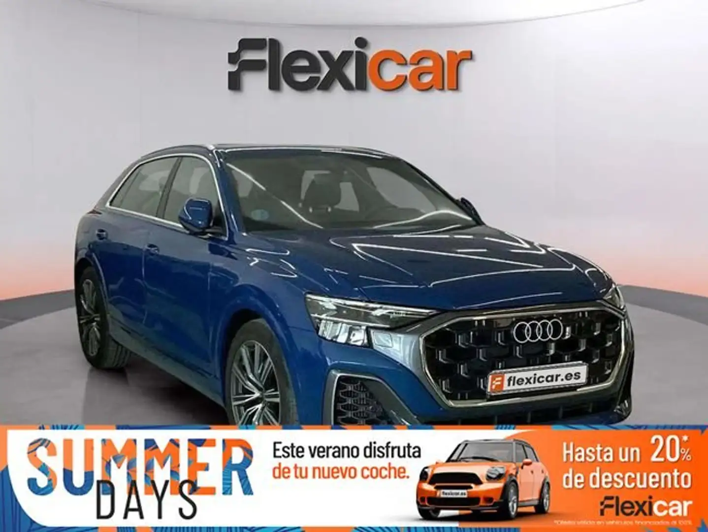 Audi Q8 S line 55 TFSI 250kW quattro tiptronic Azul - 1