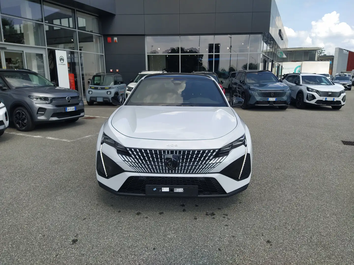 Peugeot 408 1.2 Hybrid 145cv DCS6 GT + TETTO VETRO & ALCANTARA Bianco - 2