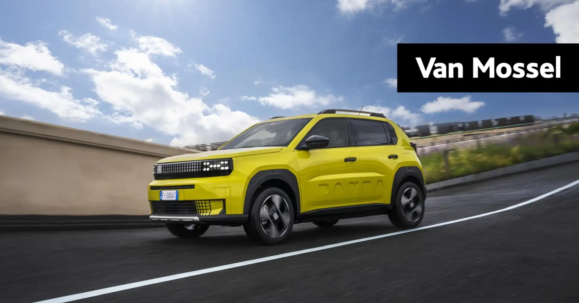 Fiat Grande Panda La Prima 11 kW 44 kWh | Te Bestellen | Geel - 1