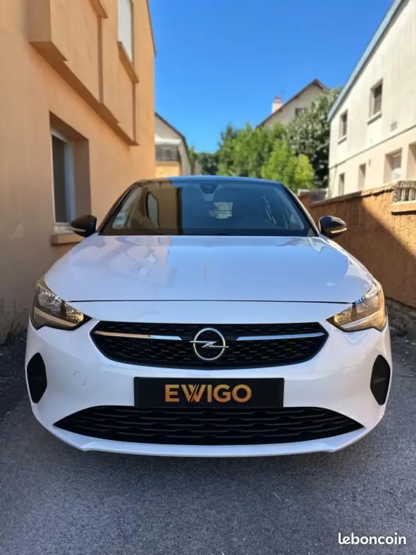 Opel Corsa 1.2 T 100CH EDITION Blanc - 2