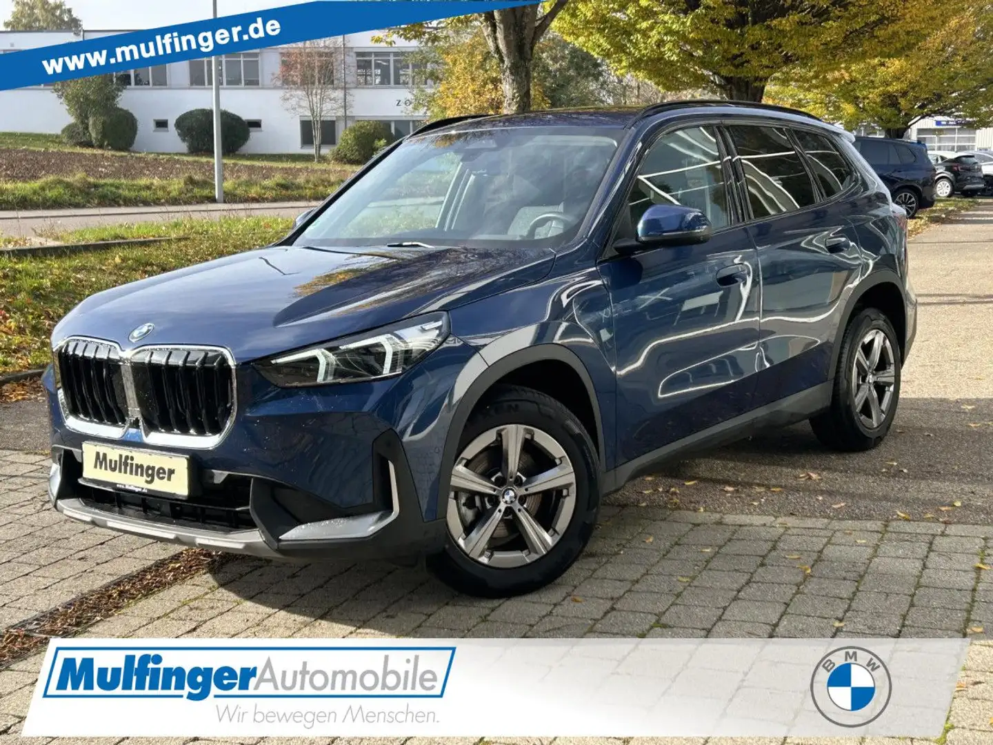 BMW X1 s18d Sports.HUD ACC SurView.LiveProf.Parking+ Blau - 1