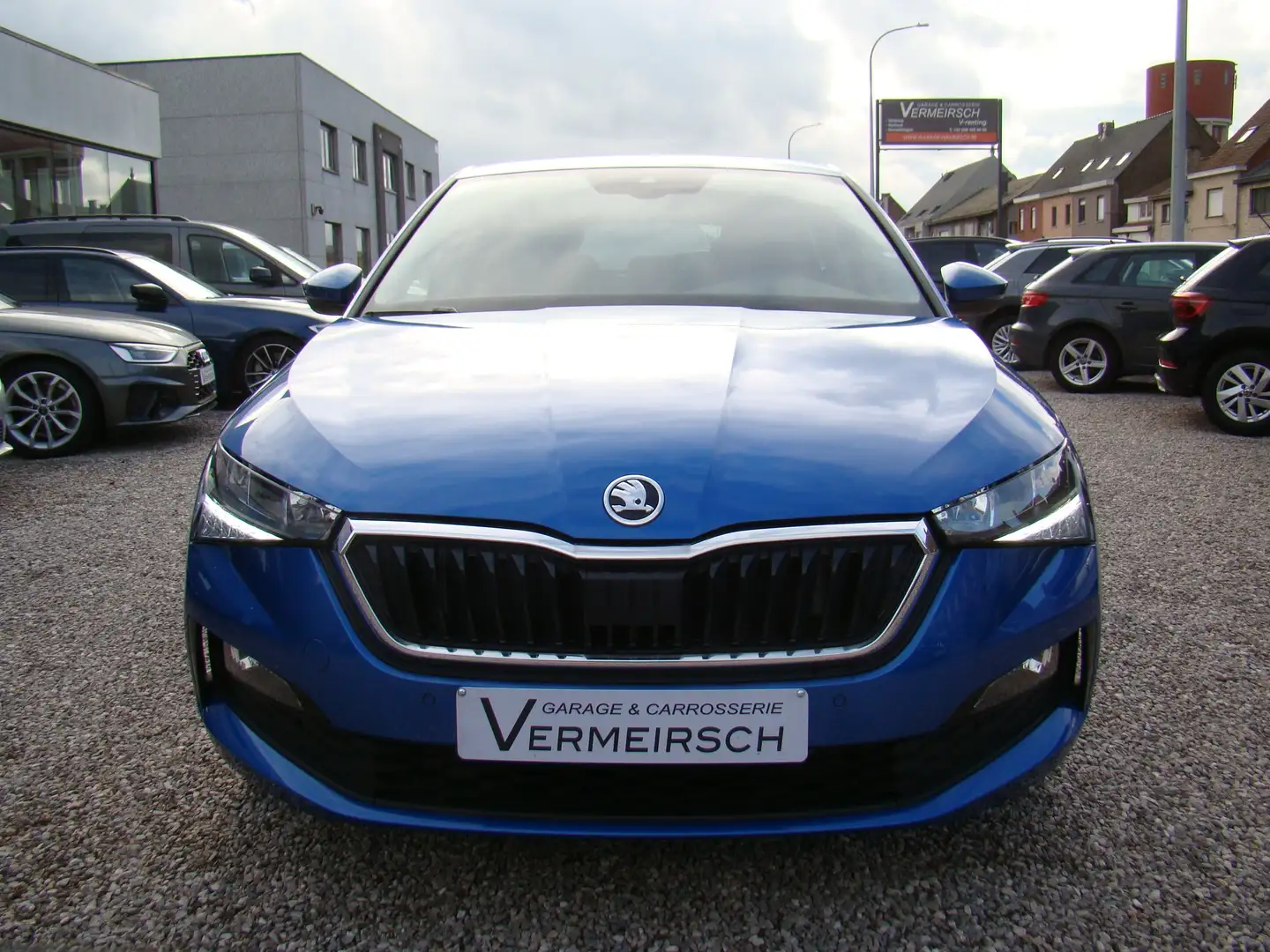 Skoda Scala 1.0 TSI Clever DSG*CAMERA*APP-CONNECT*TREKHAAK* Blau - 2