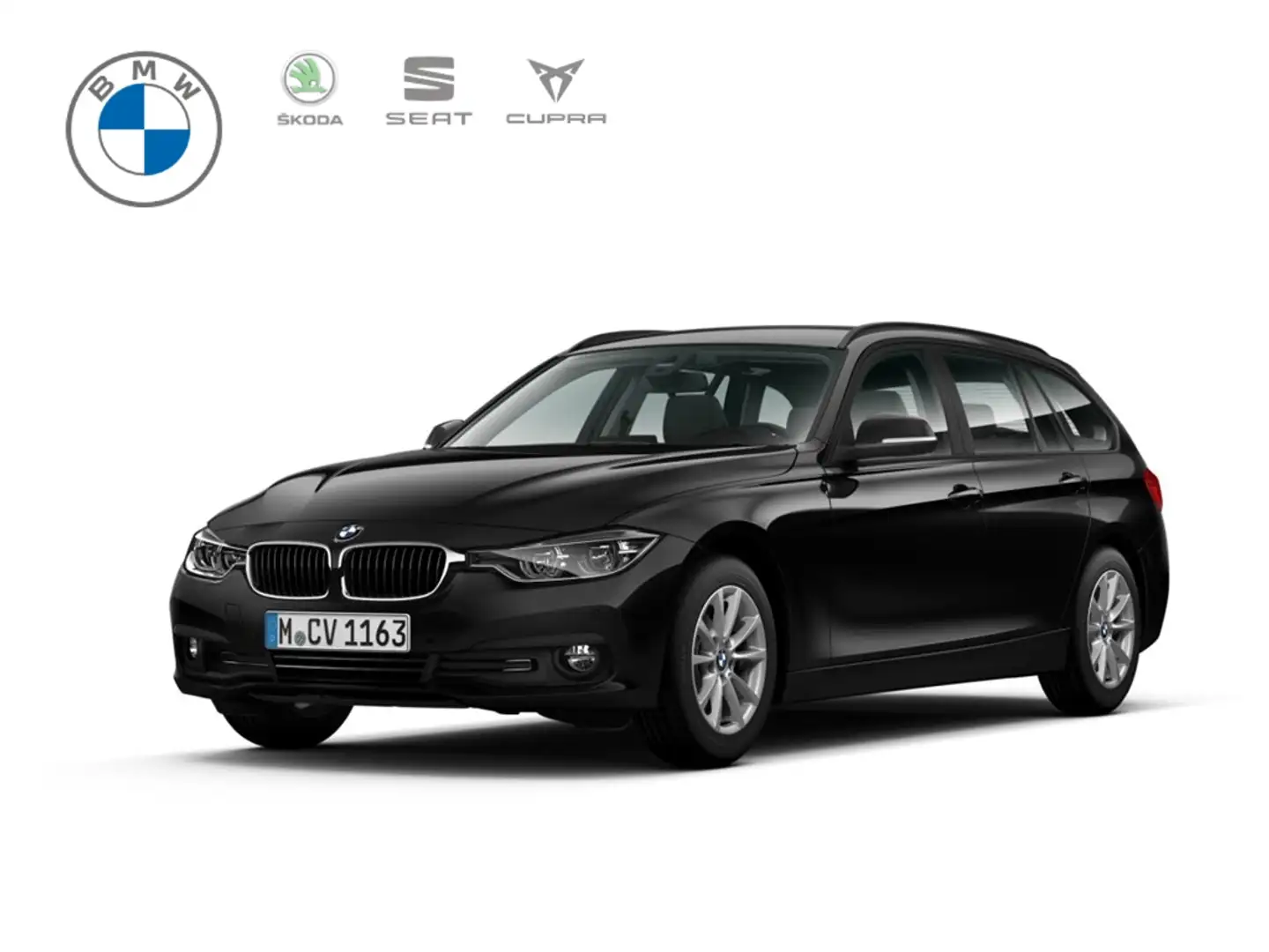 BMW 320 d Touring *AHK*HiFi*LED*Tempomat*Sitzheizung* Zwart - 1