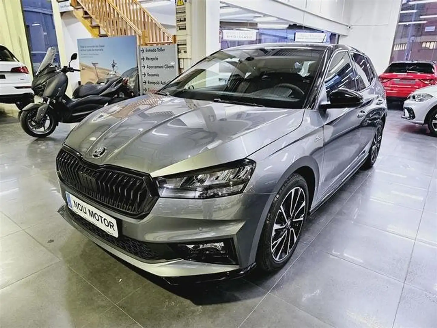 Skoda Fabia 1.5 TSI Monte Carlo DSG 110kW Gris - 1