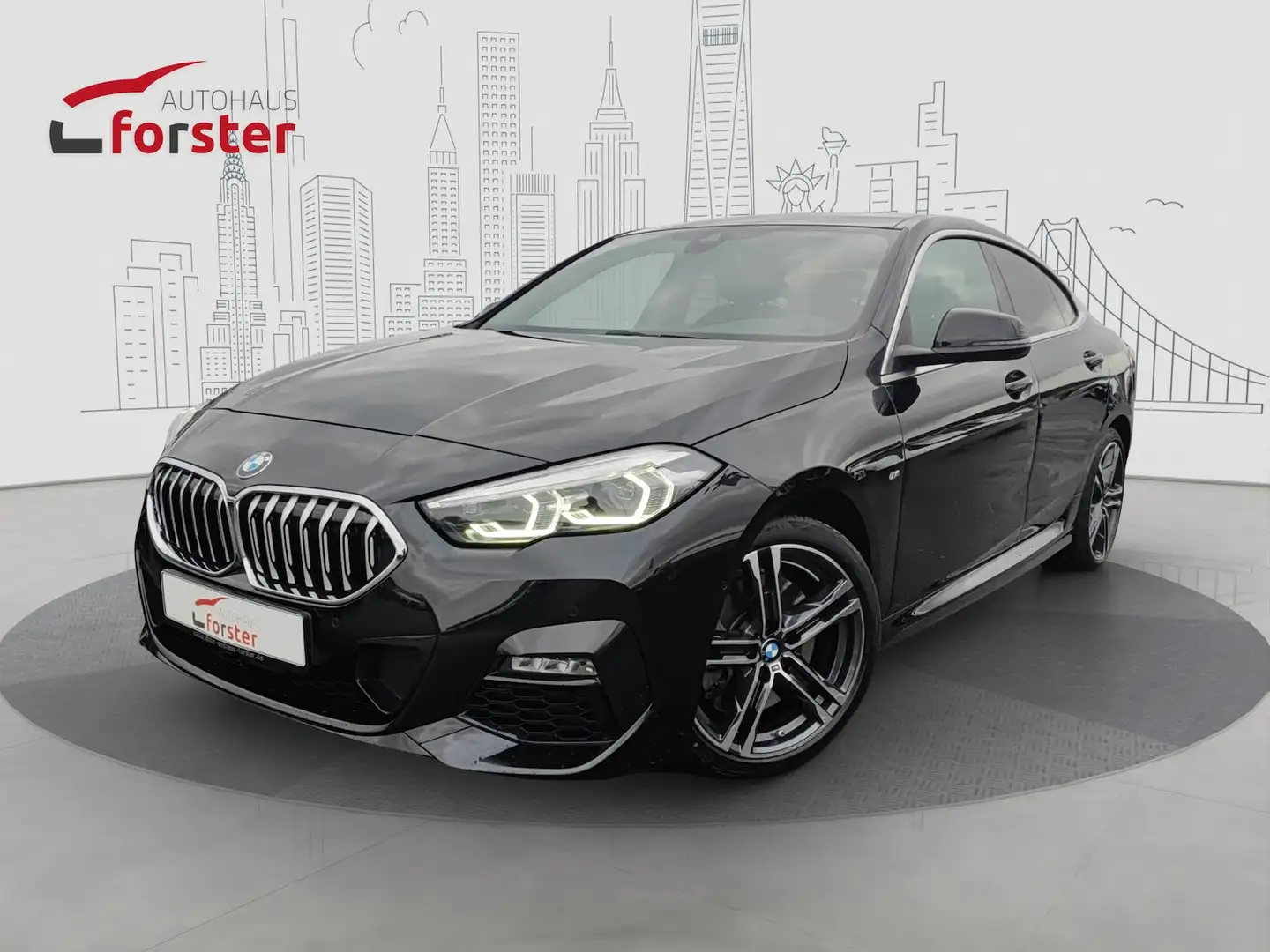 BMW 220 d xDrive M Sport LED ACC Kamera Noir - 1