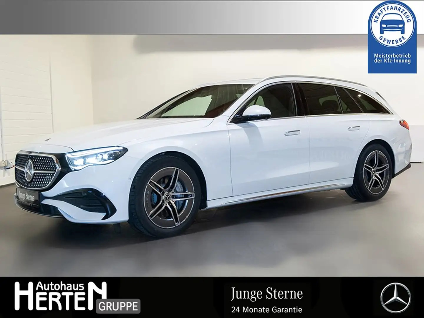 Mercedes-Benz E 200 T+AMG+ADVENCED PLUS+DIGTAL-L+360°+KEYLESS+ Weiß - 1