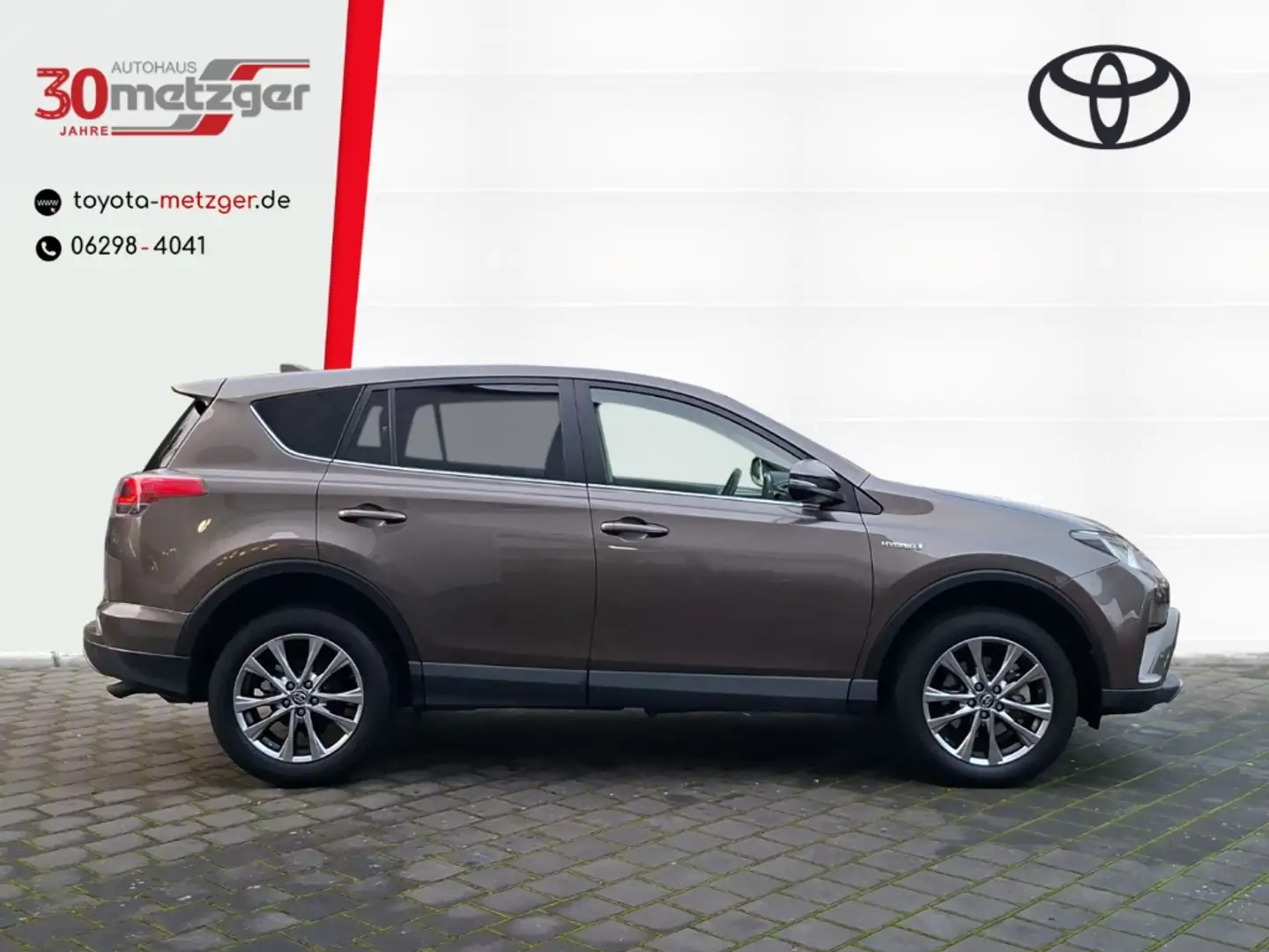 Toyota RAV 4 2.5 Hybrid Edition-S +LED +Kamera +Navi +Sitzheizu Braun - 2