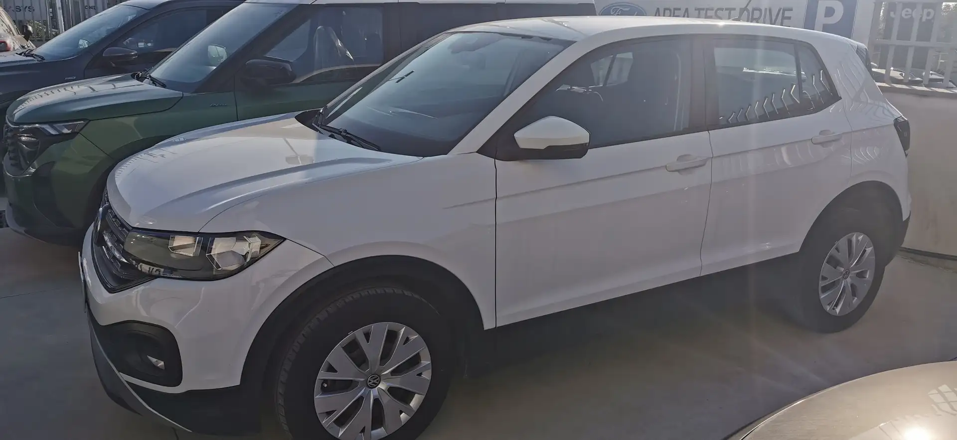 Volkswagen T-Cross T-Cross 1.0 tsi Urban 95cv Blanc - 1