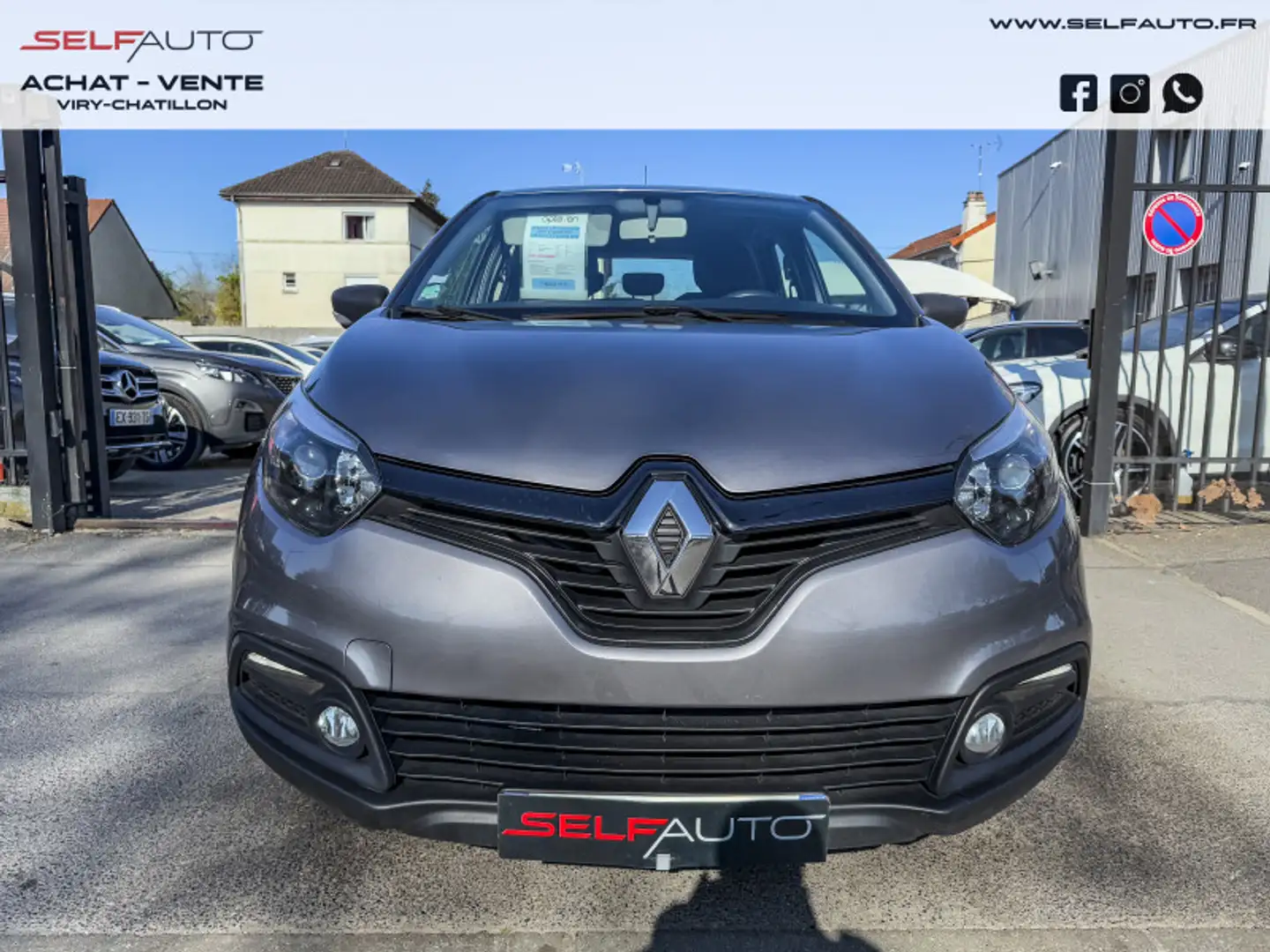 Renault Captur 0.9 TCE 90CH STOP\u0026START ENERGY LIFE EURO6 201 Gris - 2