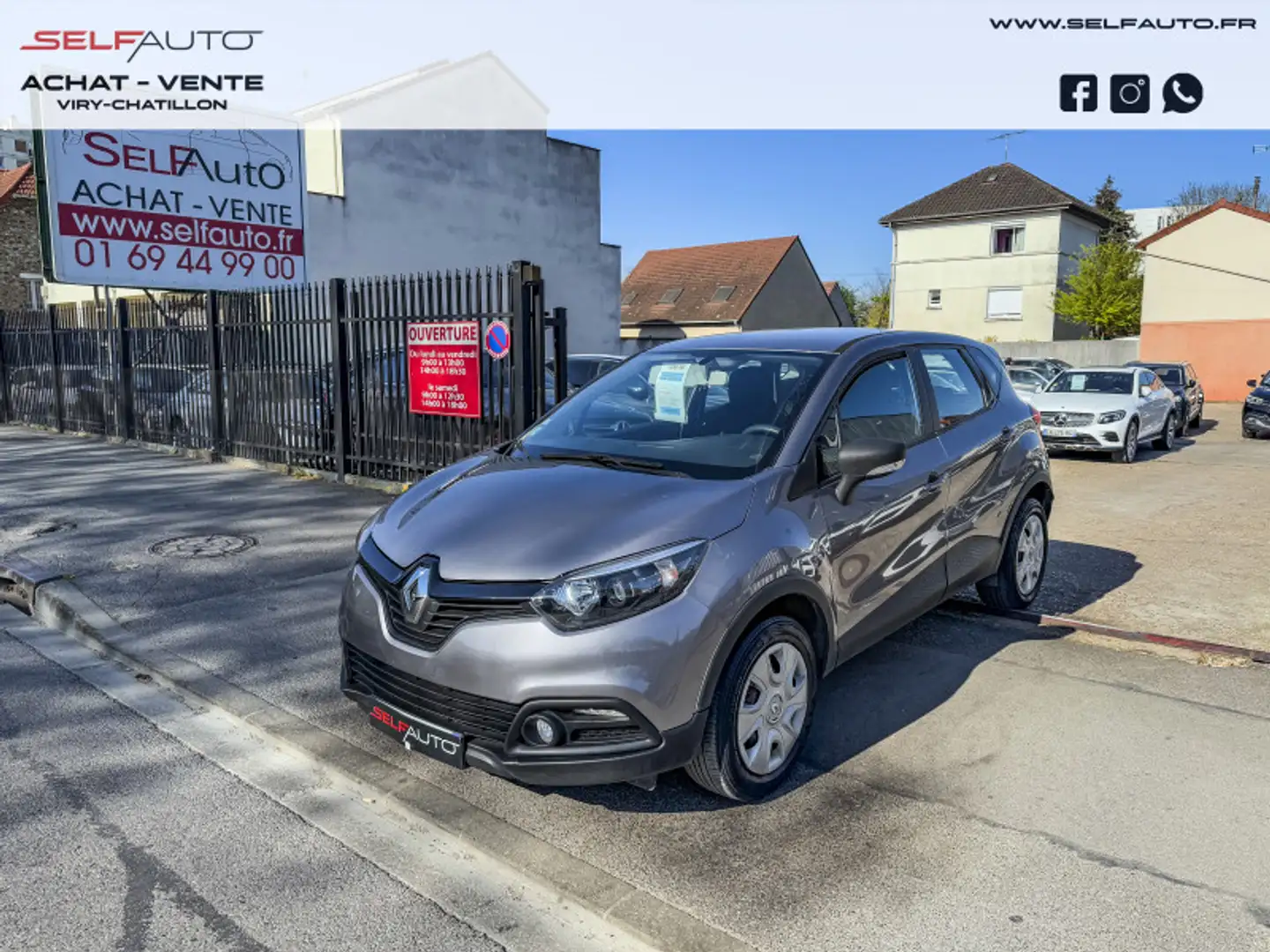 Renault Captur 0.9 TCE 90CH STOP\u0026START ENERGY LIFE EURO6 201 Gris - 1