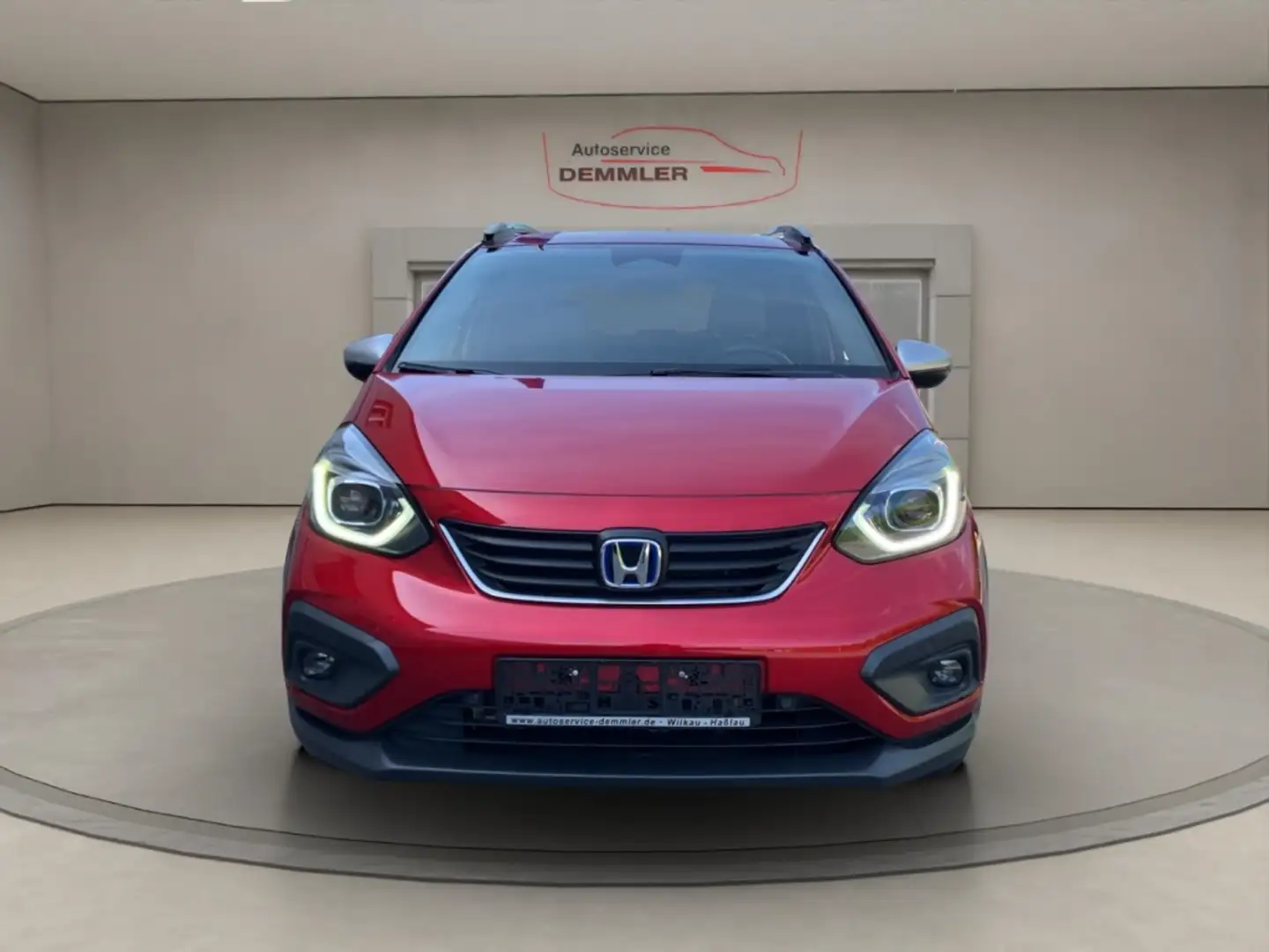 Honda Jazz 1.5 i-MMD Hybrid Crosstar Executive ,Vollausstattu Červená - 2