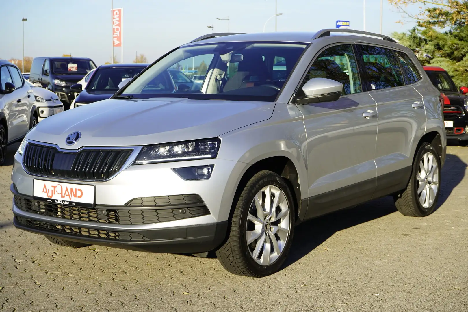 Skoda Karoq 1.5 16V TSI Style LED Columbus Sitzheizung Argent - 2