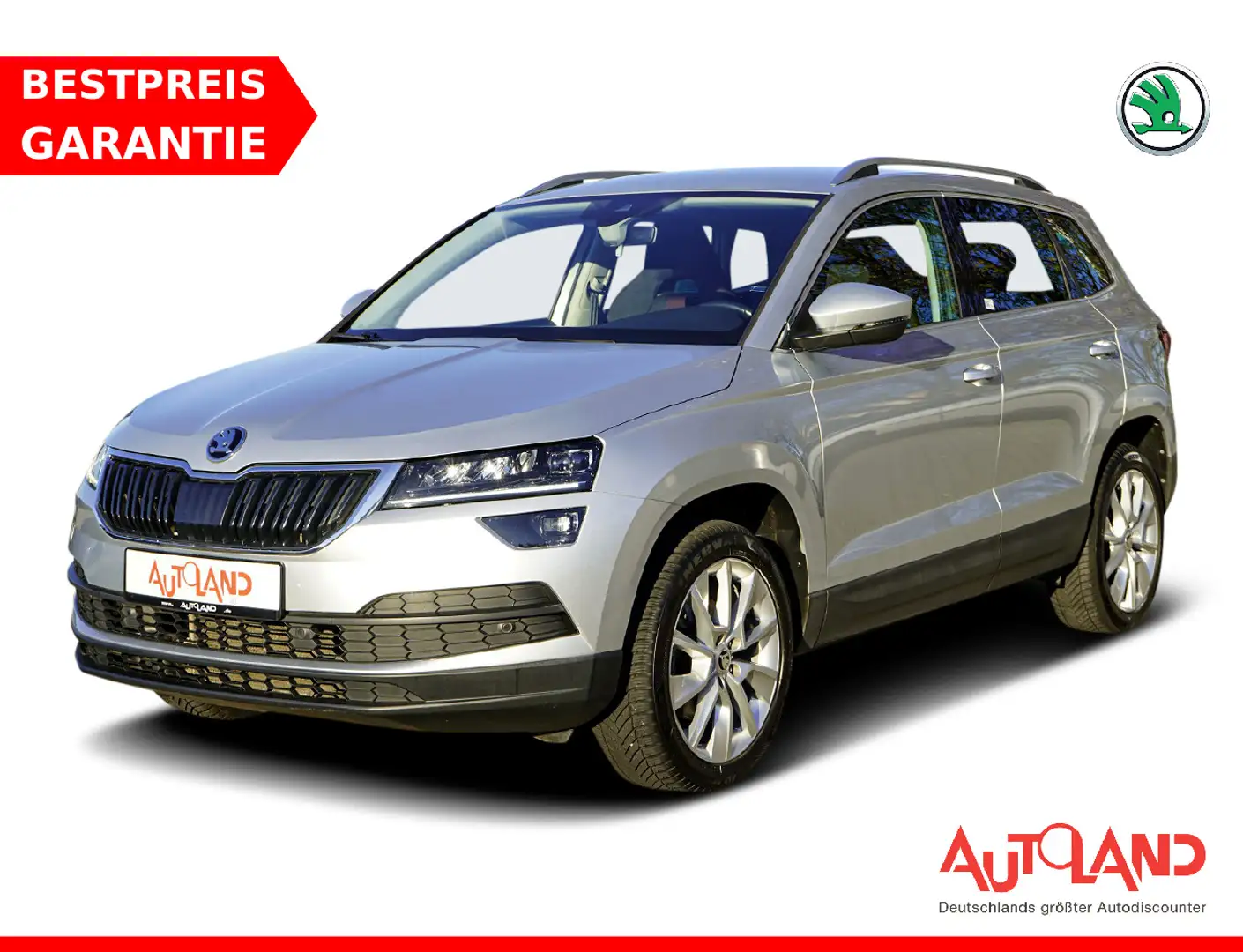 Skoda Karoq 1.5 16V TSI Style LED Columbus Sitzheizung Argent - 1