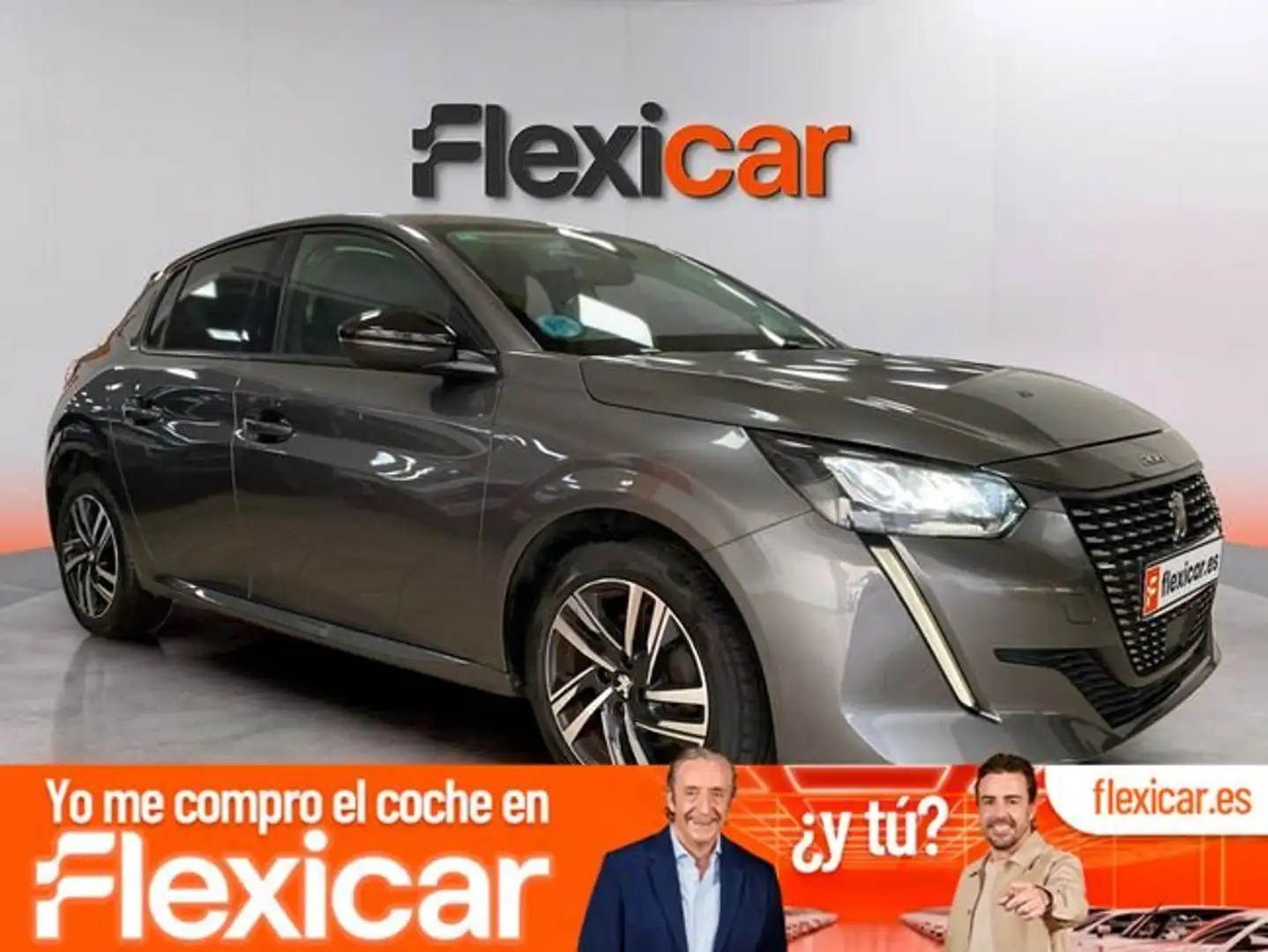 Peugeot 208 1.2 Puretech S&S Allure Pack EAT8 100 Gris - 1