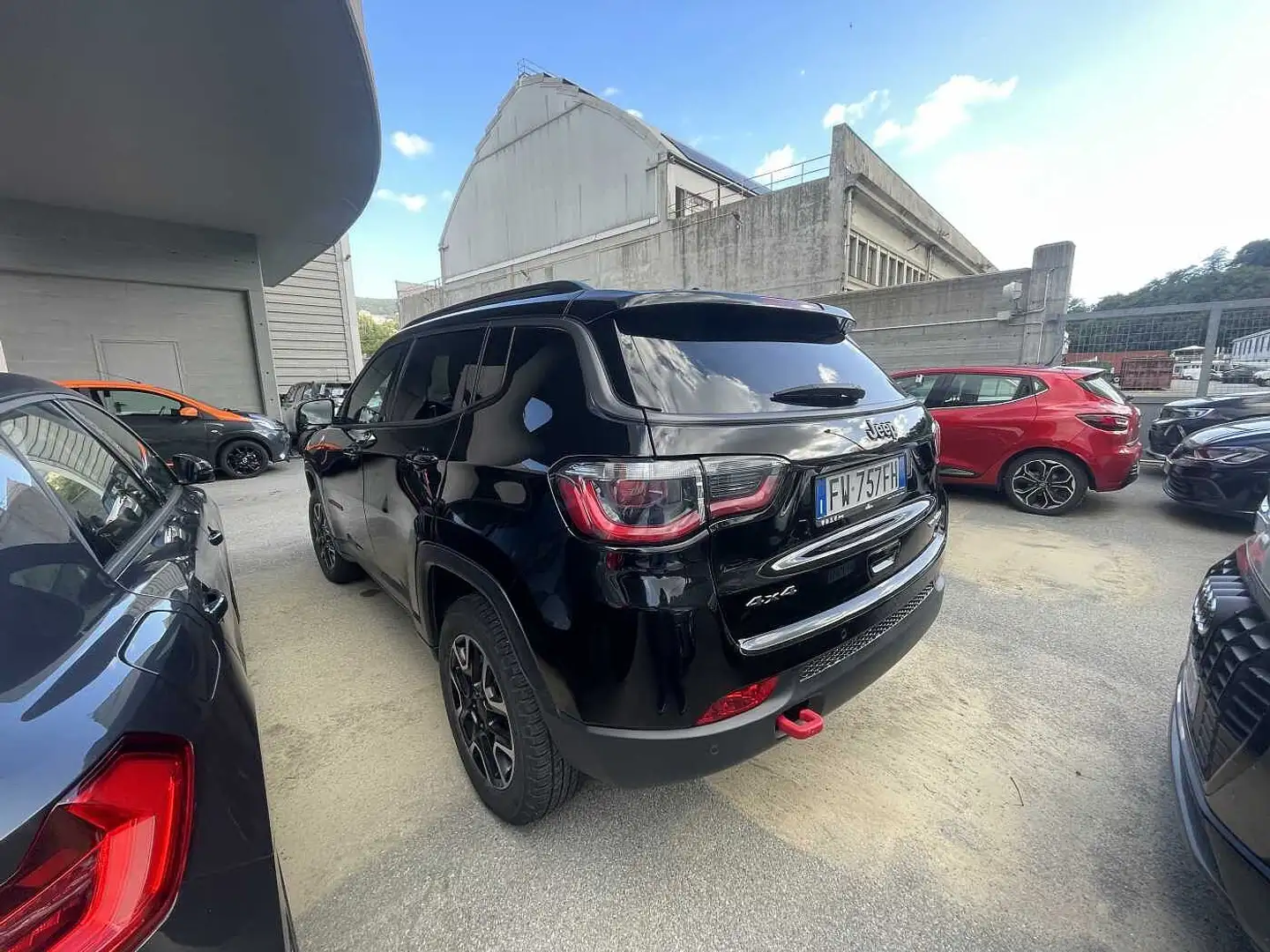 Jeep Compass 2ª serie 2.0 Multijet II 170 aut. 4WD Trailhawk Schwarz - 2