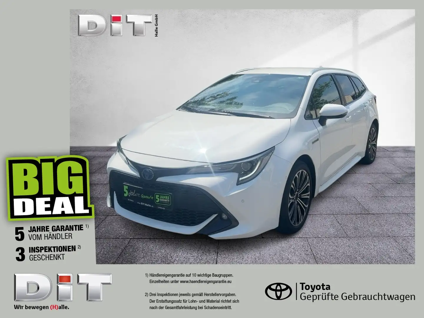 Toyota Corolla Touring Sports 2.0 Team D Kamera Sitzhzg Blanc - 1