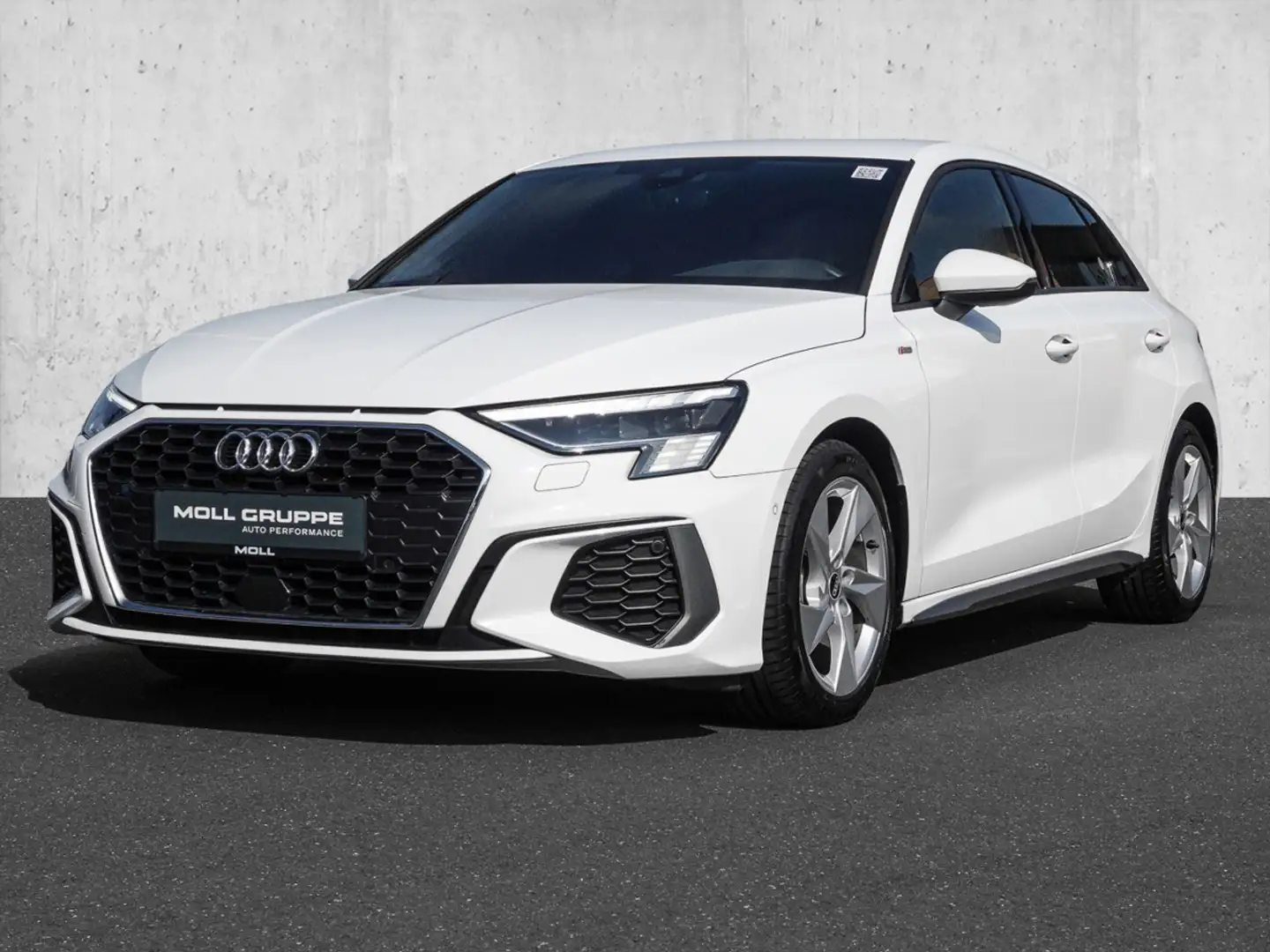 Audi A3 Sportback S line 30 TFSI S tronic Virtuell NAVI Pl Weiß - 2