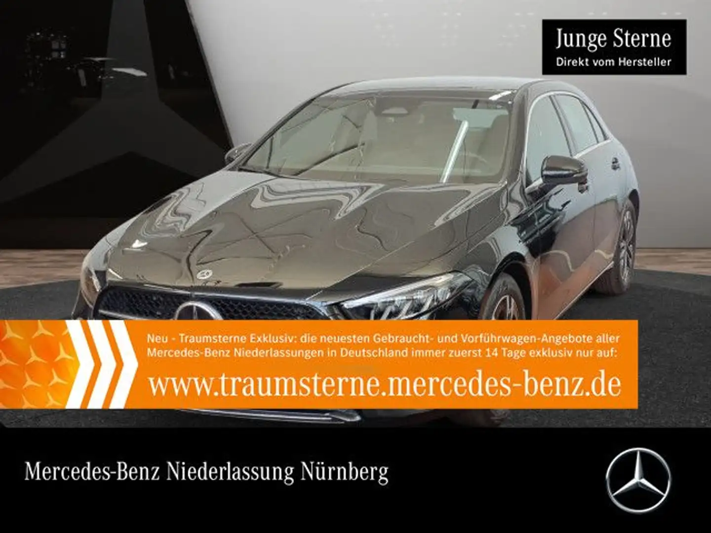 Mercedes-Benz A 180 PROGRESSIVE+PANO+LED+KAMERA+7G Schwarz - 1