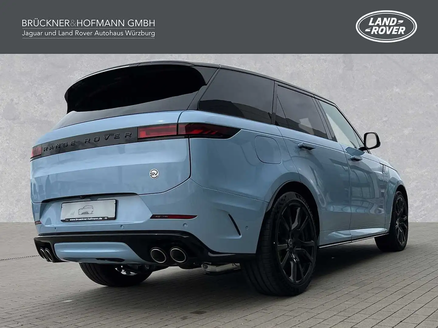 Land Rover Range Rover Sport P635 SV Edition Two Vollausstattung Bleu - 2