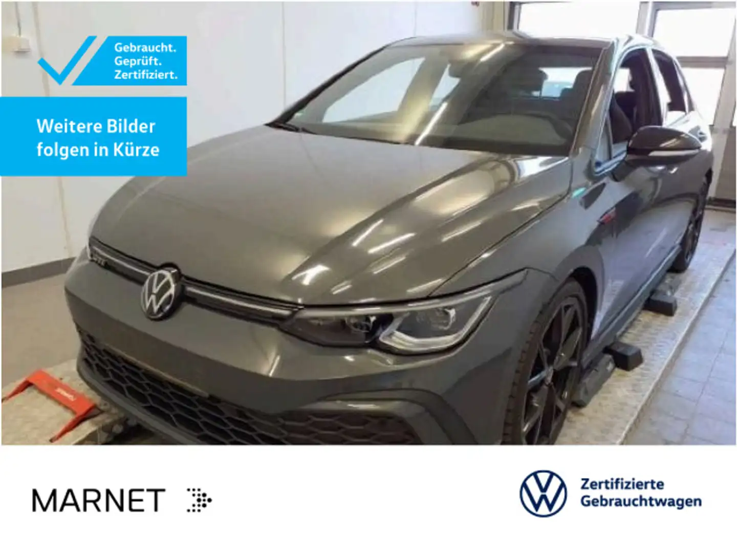 Volkswagen Golf GTI Golf VIII 2.0 TSI GTI Black Style Navi*Klima*App Grau - 1