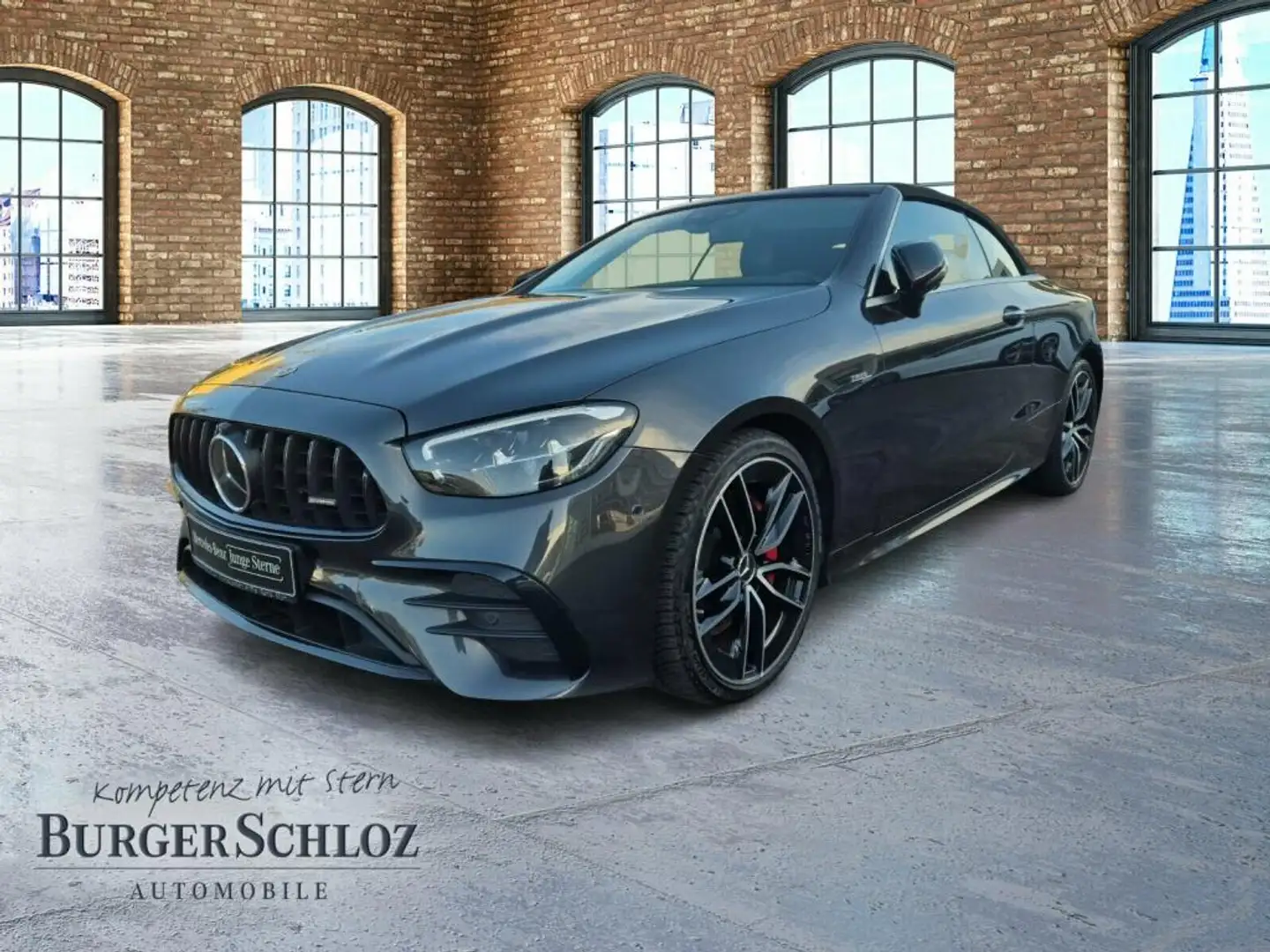 Mercedes-Benz E 53 AMG E 53 4MATIC+ Cabriolet 360 ACC AUT Bel.Sitz HUD Grau - 1