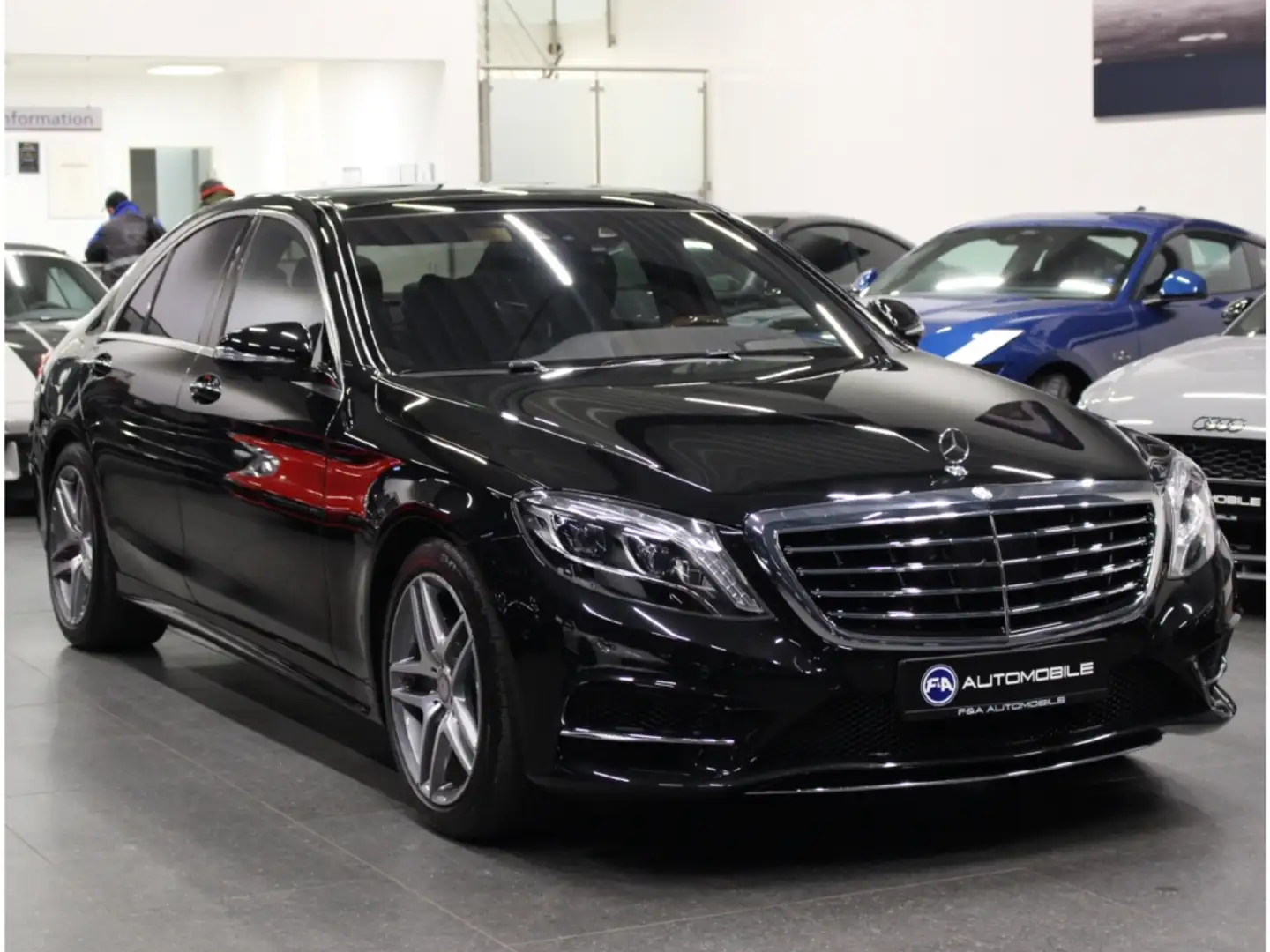 Mercedes-Benz S 500 AMG Line Nachtsicht*Burmester*Voll* Noir - 2