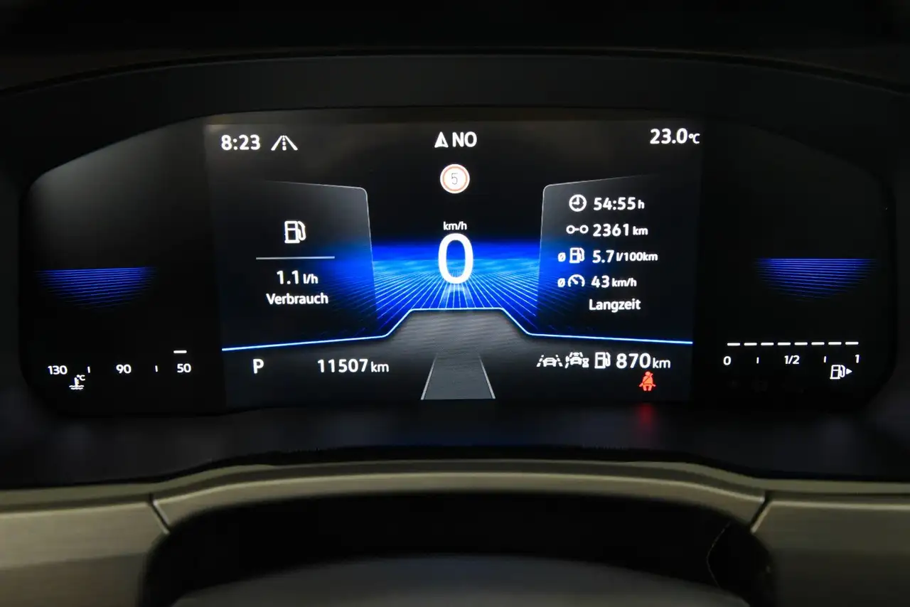 Volkswagen Touran 2.0 TDI DSG AHK IQ.LIGHT Standhzg Kamera, миниатюра 11